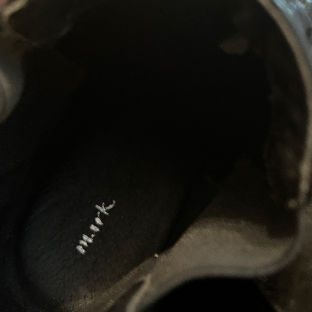 Black Patent Leather Ankle Boots - Picture 6 of 7